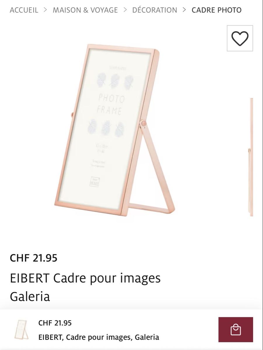 Bilderrahmen: EIBERT Cadre neuf – Neu und originalverpackt aus Monthey von sen_6ckr