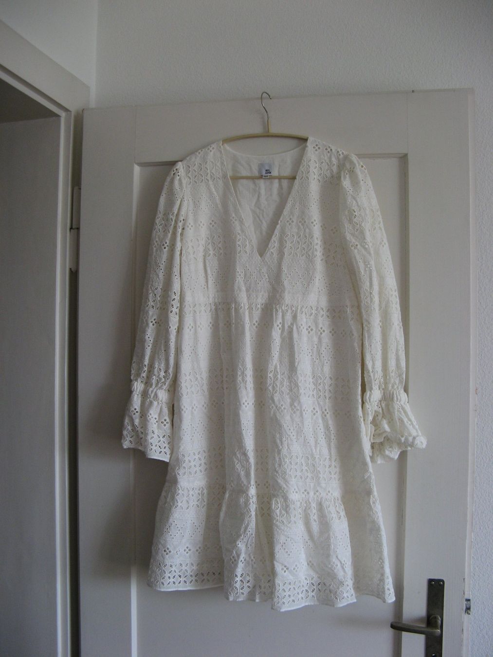 Vestiti: Weisses Kleid Iris&Ink Gr. 38 Lochmuster – Usato da Zürich venduto da apil