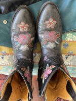 Bottes Santiags brodées Old Gringo 39