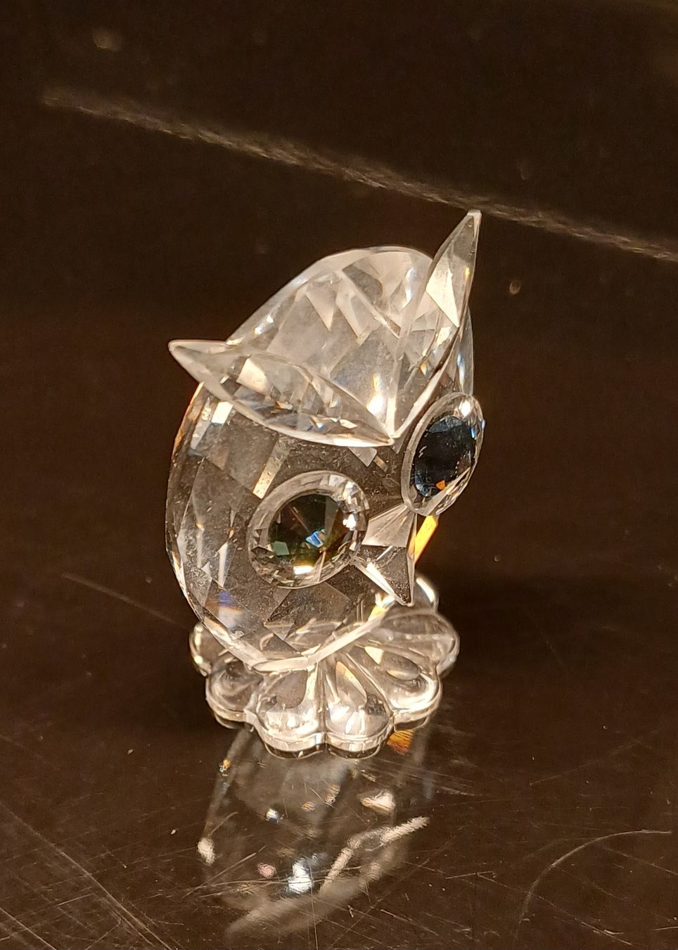 Swarovski Statuette: Swarovski Eule – Usato da Unterägeri venduto da fand6314