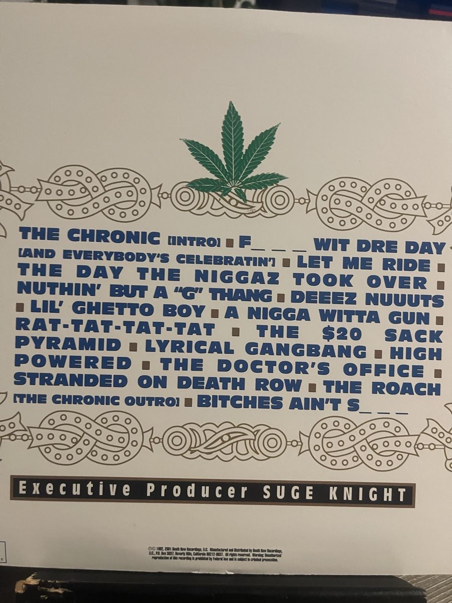 Vinyles: DR.DRE / The Chronic  – Neuf (Voir description) à Dagmersellen par stonefinger 1