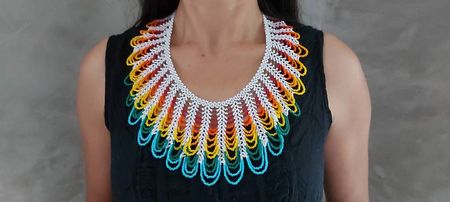 Superbe collier artisanal