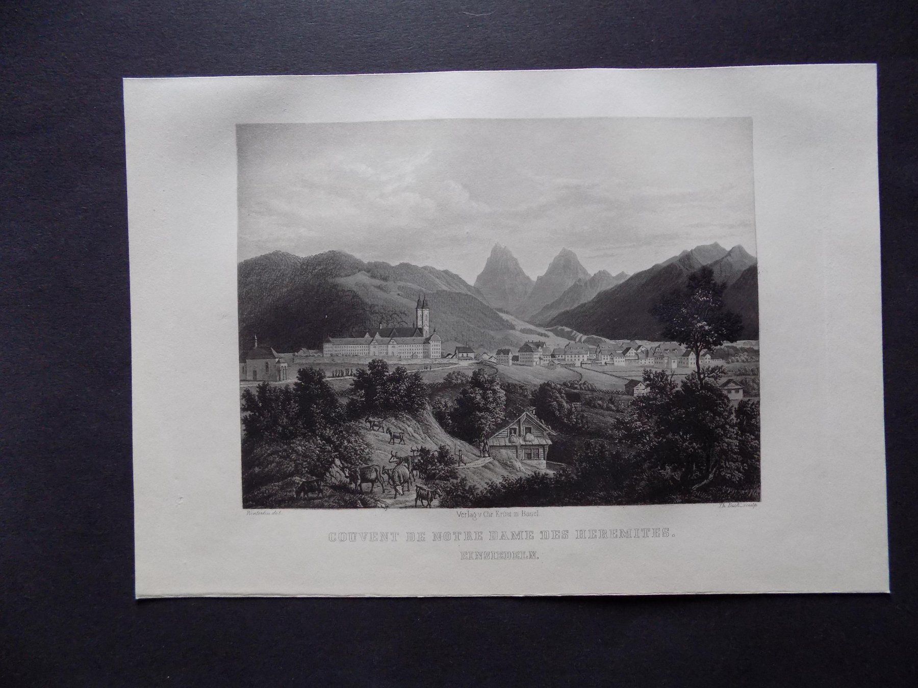 Gravures: Einsiedeln Kloster – D'occasion à Risch par Rischli15