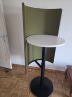 Design Schreibtisch mit Schutzwand