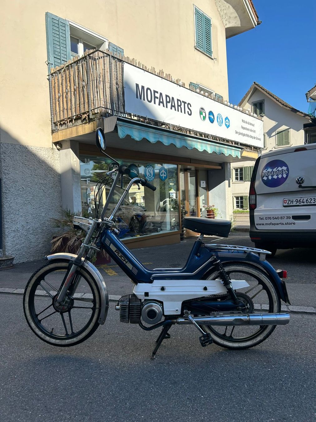 Puch Ciclomotori: Puch Supermaxi LG2 mit Ausweis – Usato da Schmerikon venduto da Mofaparts