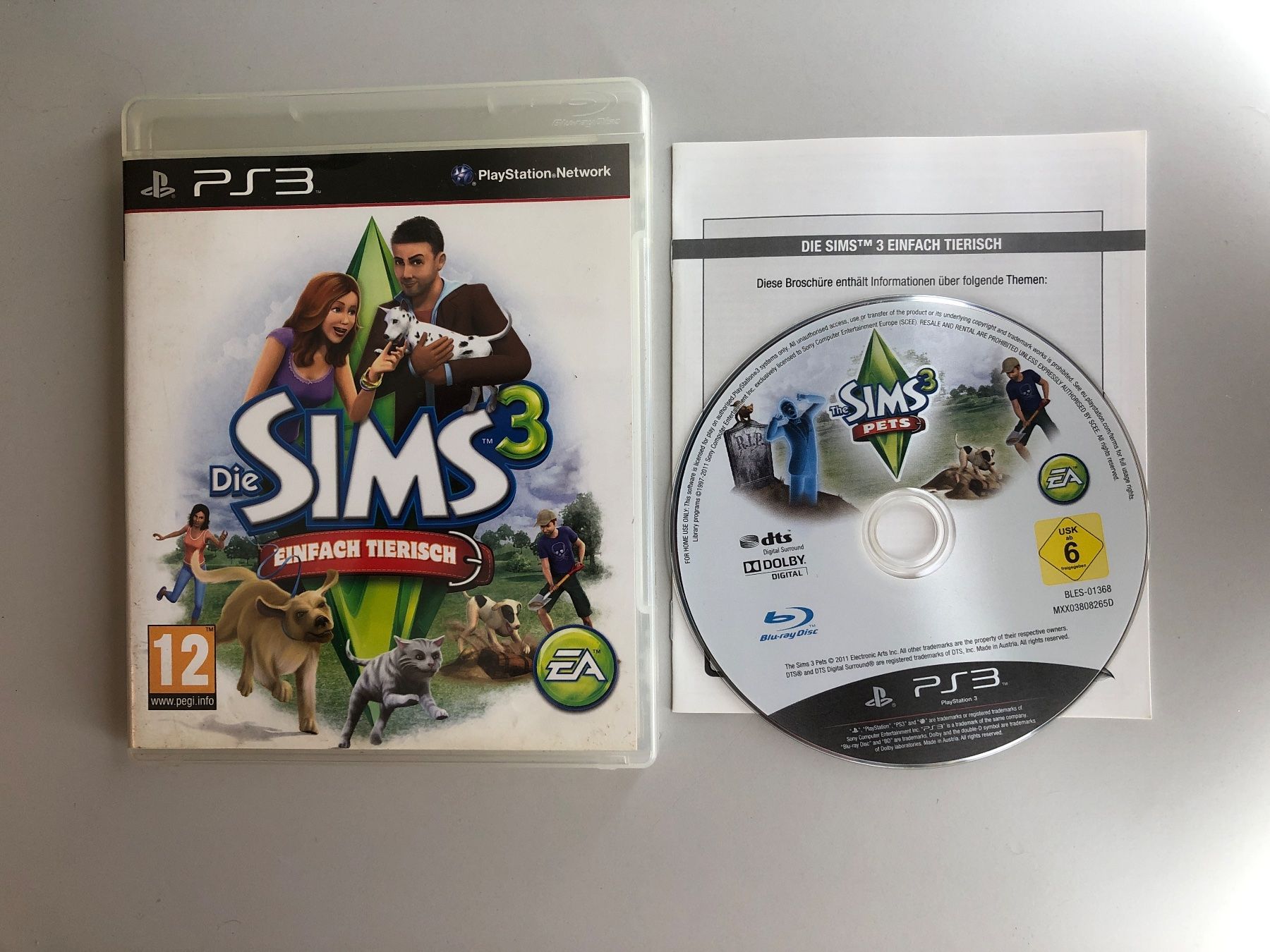 Sony Giochi: Die Sims 3 einfach tierisch - PS3 – Usato da St.gallen venduto da taduz