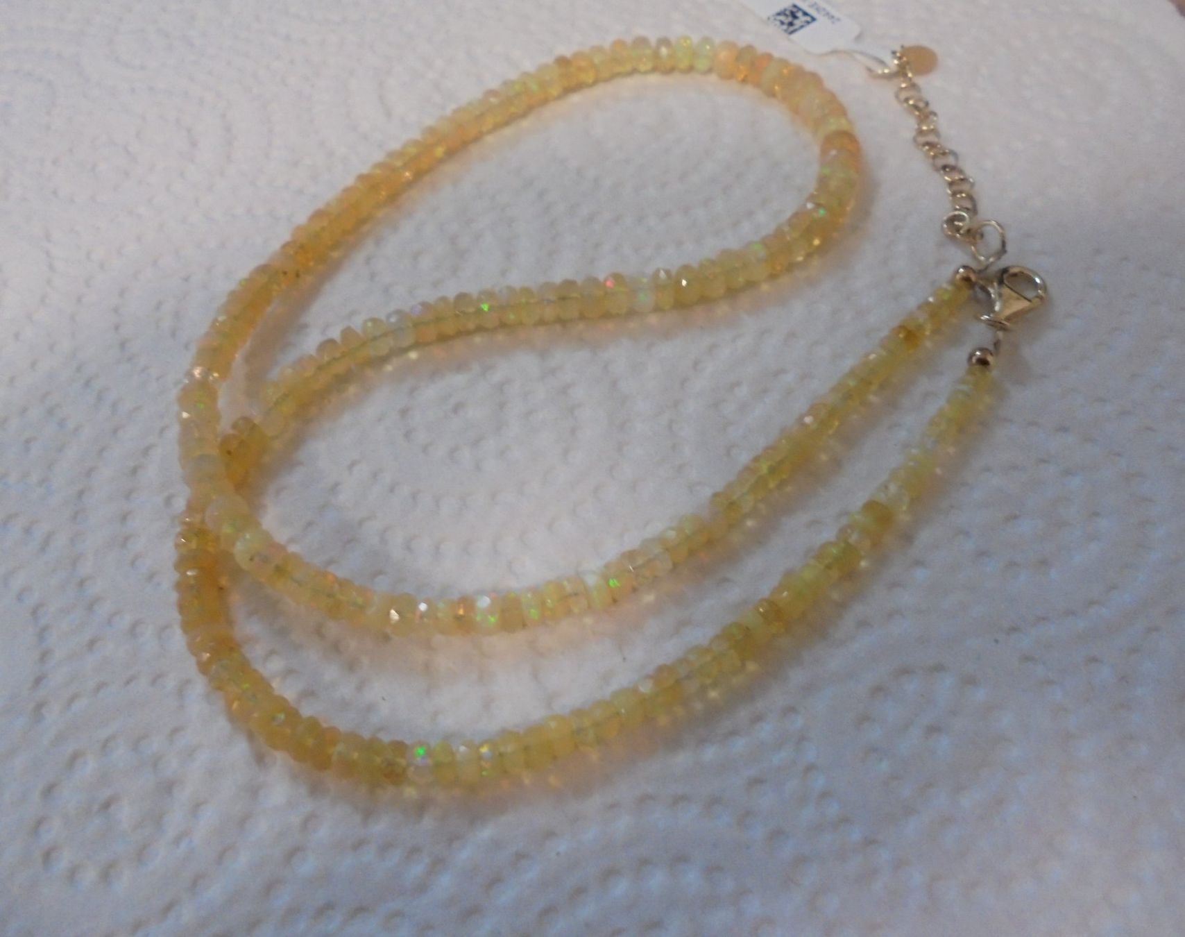 Catenine: Echtschmuck; Welo-Opal Halskette – Nuovo (secondo la descrizione) da Zuchwil venduto da maumauchi 4