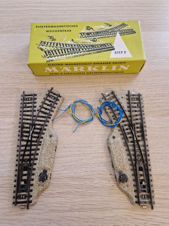 Märklin 5117 Weichenpaar M H0 (2) | Kaufen auf Ricardo