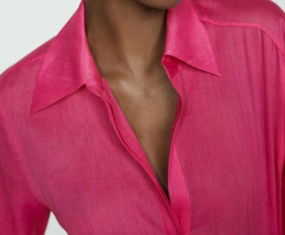 Mango Camicette: MANGO Hemd aus 100% Ramie Bluse Hemdbluse 59.90 – Nuovo e nell'imballaggio originale da Rotkreuz venduto da beltraum 5