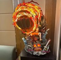 One Piece Luffy Gear 4 Statue mit Licht - Top Zustand! 🔥💥