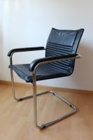 4x Walter Knoll Art Collection Freischwinger – Echtleder