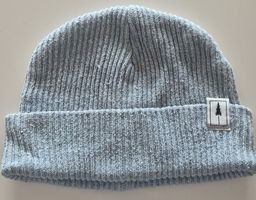 Warme, graue Wintermuetze – ideal fuer kalte Tage! von Nikin