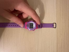 Kinderuhr/Armbanduhr, Digital, Lila/Pink