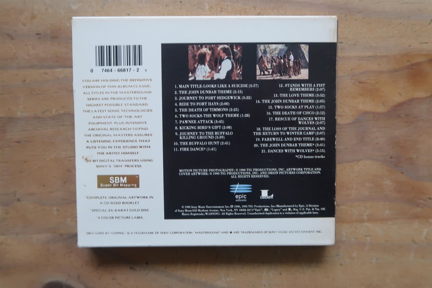 CDs: DANCES WITH WOLVES - JOHN BARRY - CD – Gebraucht aus Basel von Patiscat 1