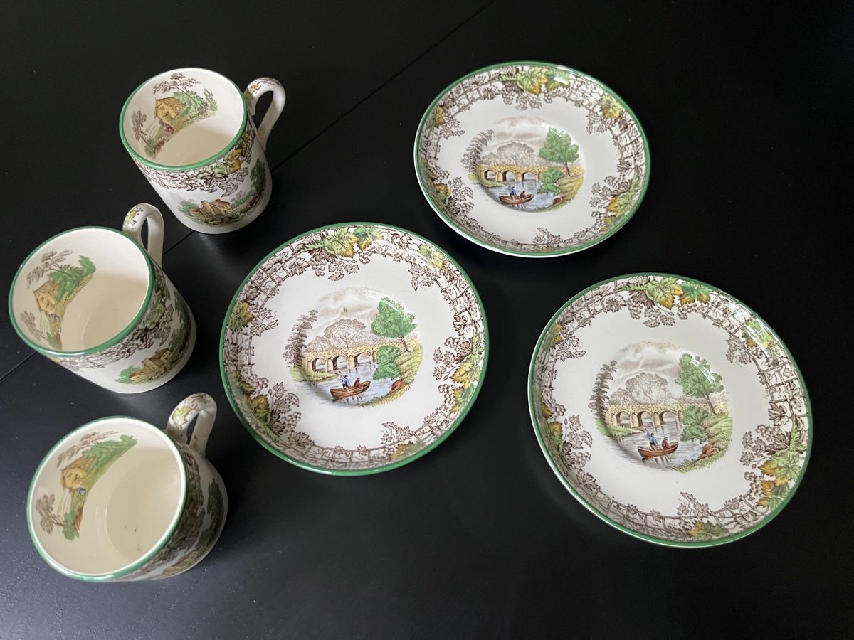 Spode Tassen: 3 St. Seltene Copeland Spode Bone China England Spode’s Byro – Gebraucht aus Zürich von Nowstalgia 4