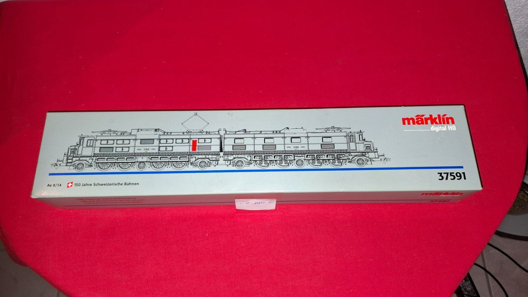 Märklin Modelleisenbahnen: Märklin : Ae 8/14 der SBB, AC, Digital – Gebraucht aus Märwil von Siebenzipfel 4