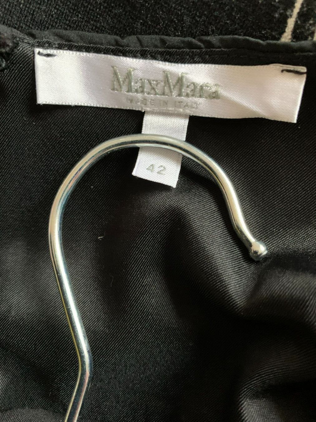 Max Mara Vestiti: MAX MARA: Super chices, schwarz gemustertes Kleid, 36 – Nuovo (secondo la descrizione) da Luzern venduto da paulablue 6