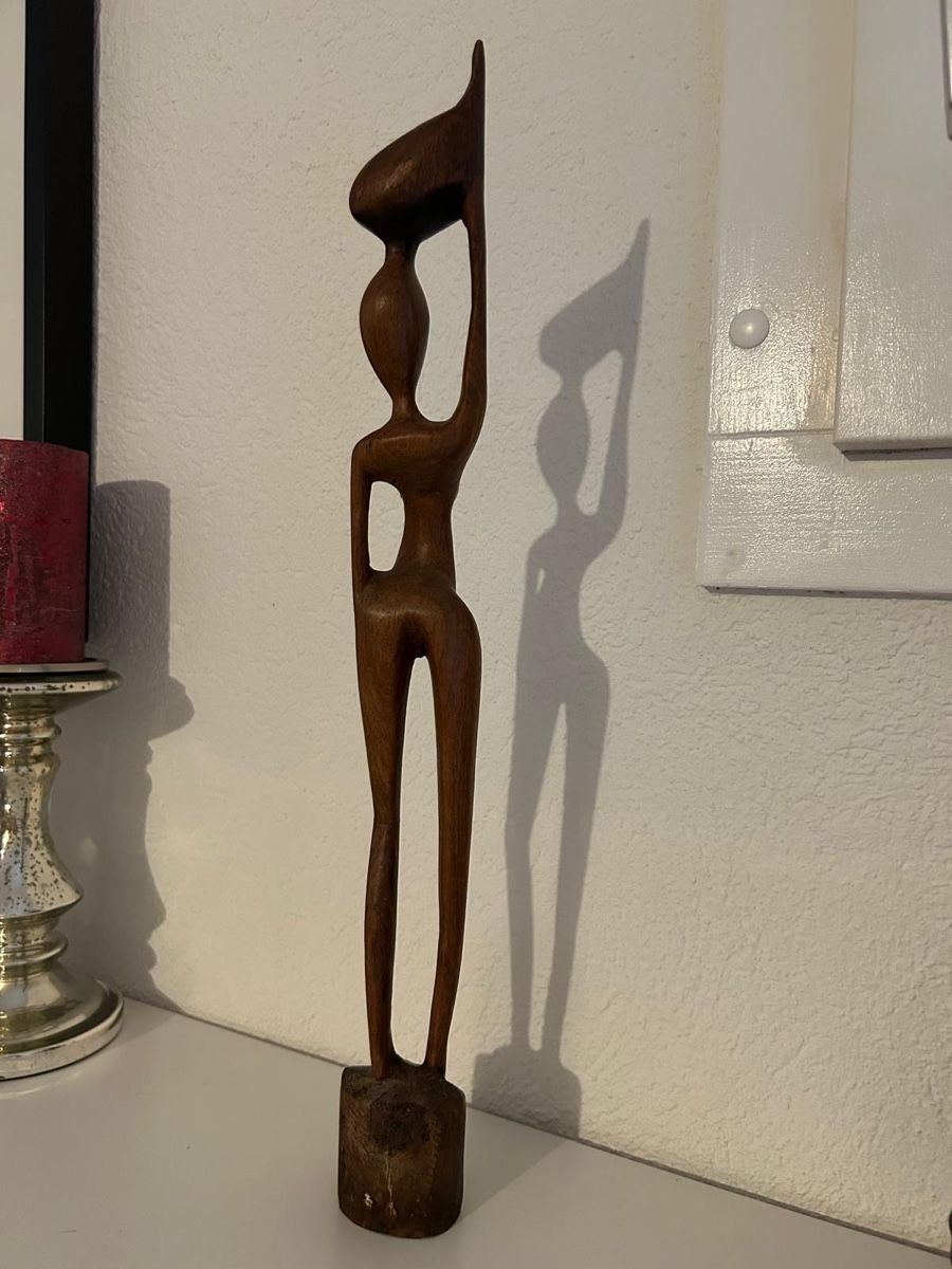 Statuette: Antike Statue aus Holz – Usato da Zürich venduto da Zueri34 1