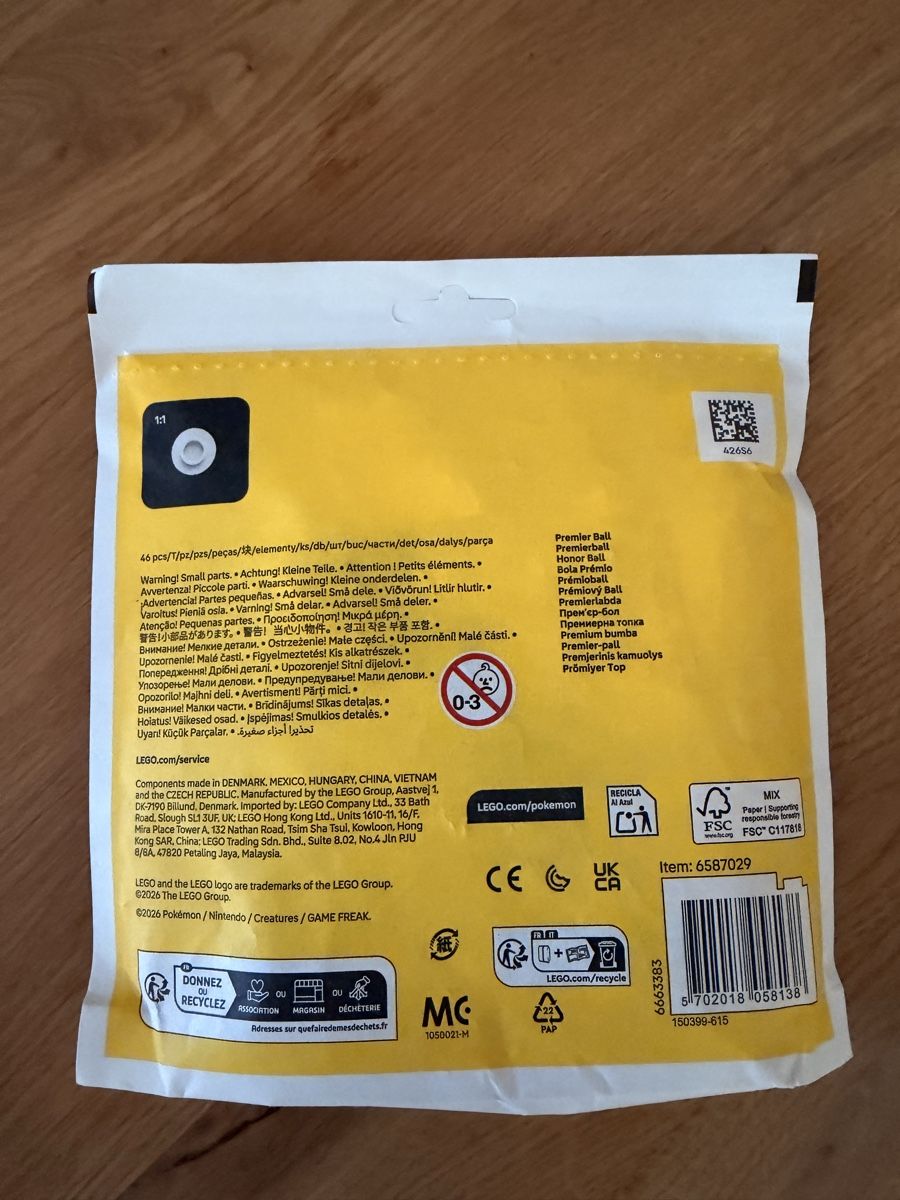 Lego Baukästen: Lego polybag Pokémon 30729 – Neu und originalverpackt aus Bussigny von gaillo 1