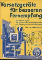 Vorsatzgeräte für besseren Fernempfang 1941