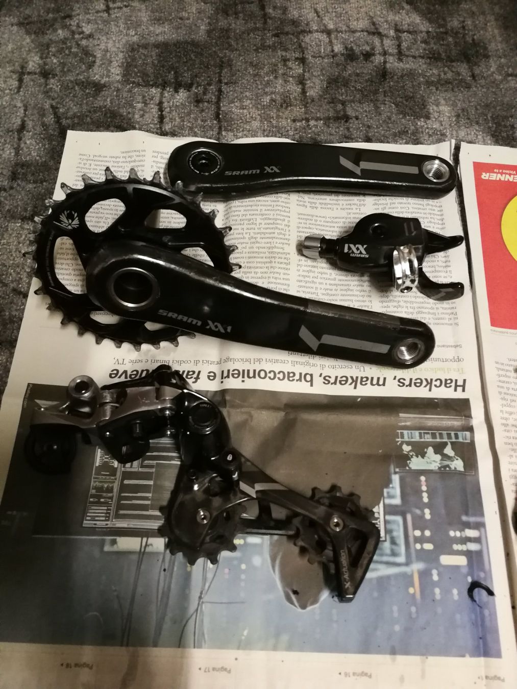 Sram Ersatzteile: Sram XX1 11 – Gebraucht aus Bosco Luganese von pagnamen