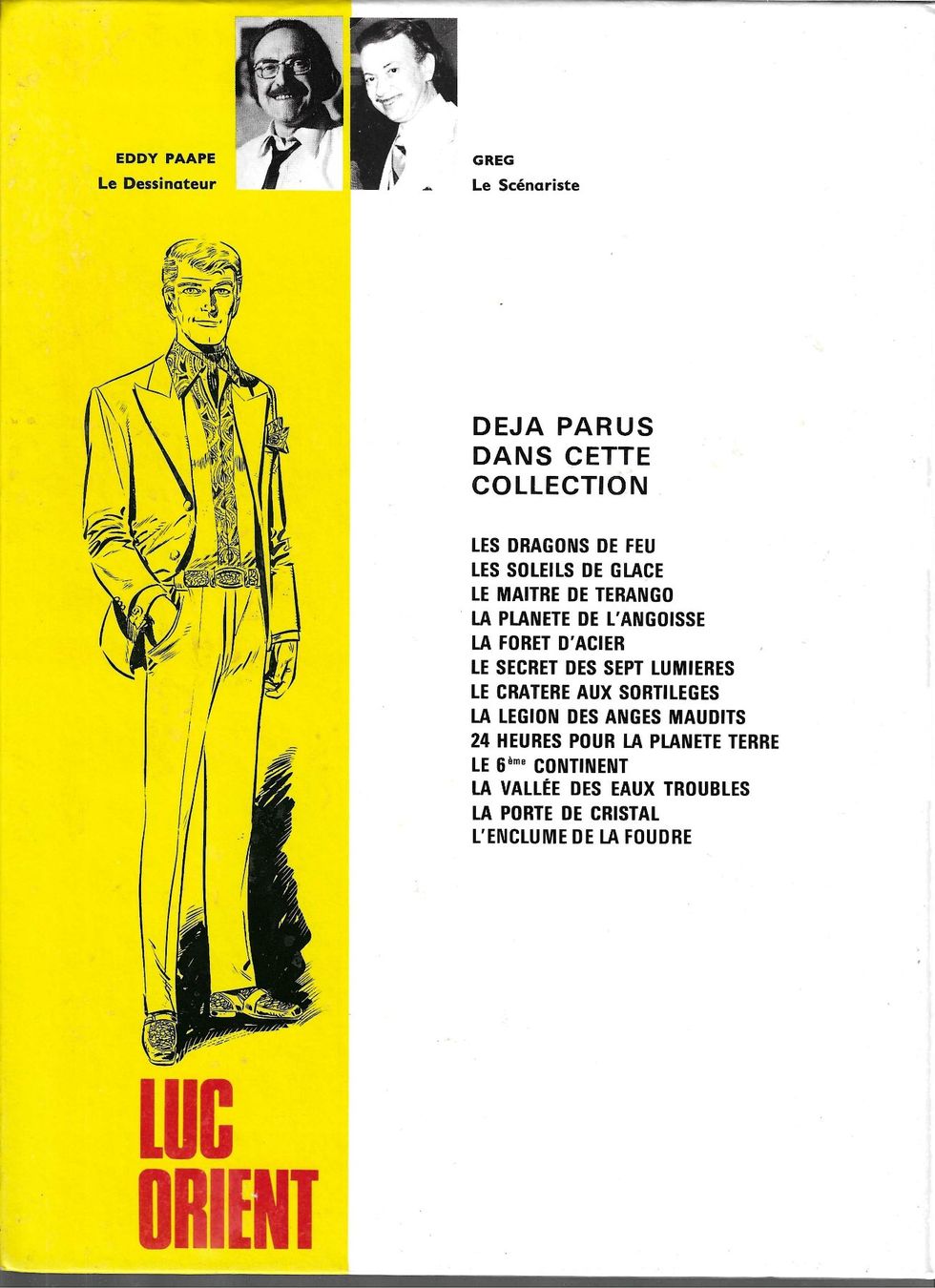 Fumetti: Luc Orient - Le 6ème continent - TBE – Usato da Savagnier venduto da Ne2065 1