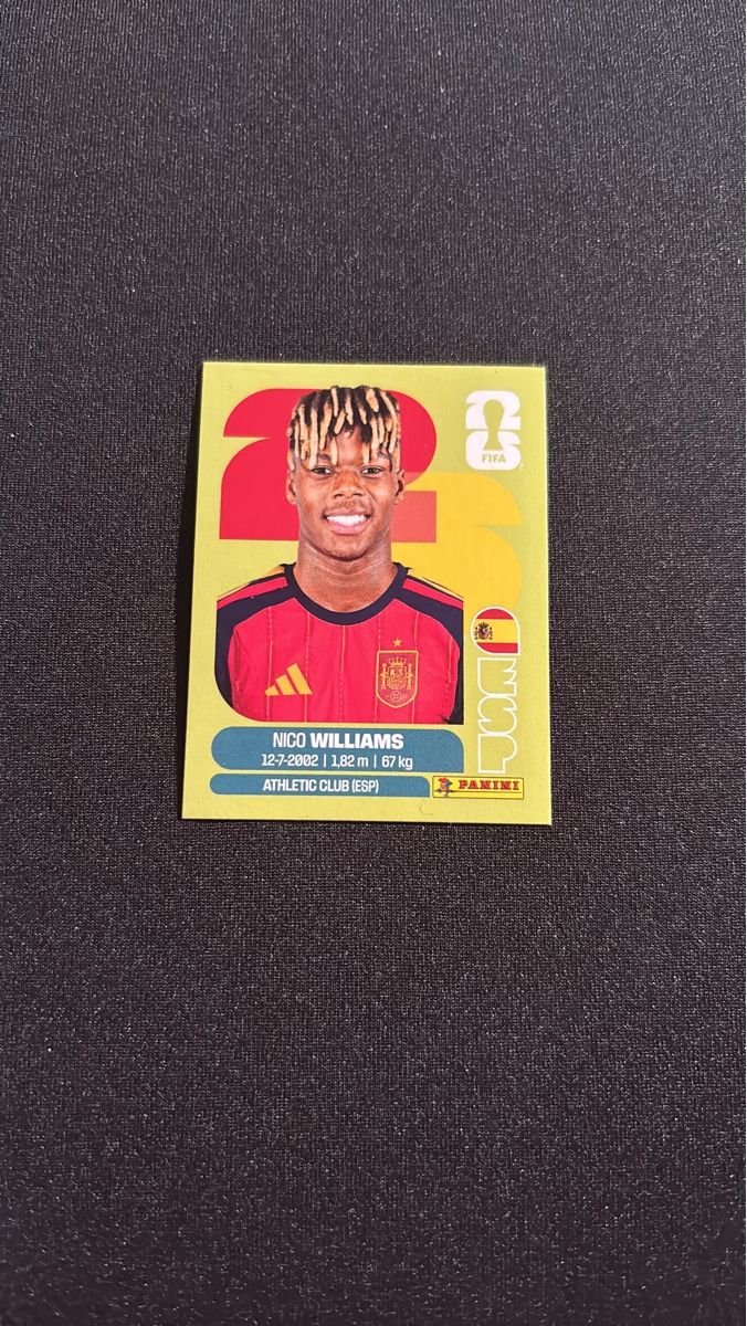 Panini Carte collezionabili: Panini - WM 2026 - ESP 17 - Nico Williams – Usato da Kaiseraugst venduto da Baum_12