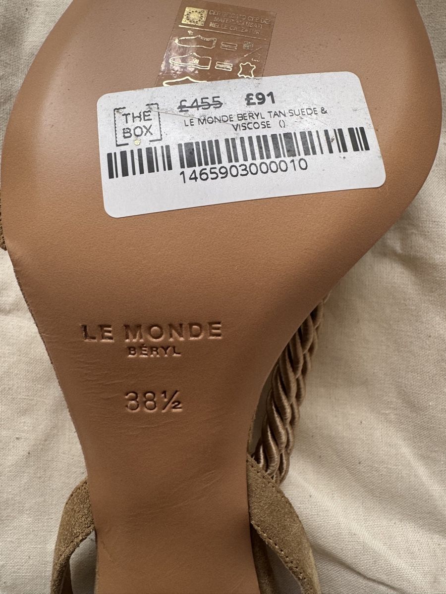 Damenschuhe: Le Monde Beryl Sandalen  – Neu (gemäss Beschreibung) aus Langnau am Albis von belkone 2