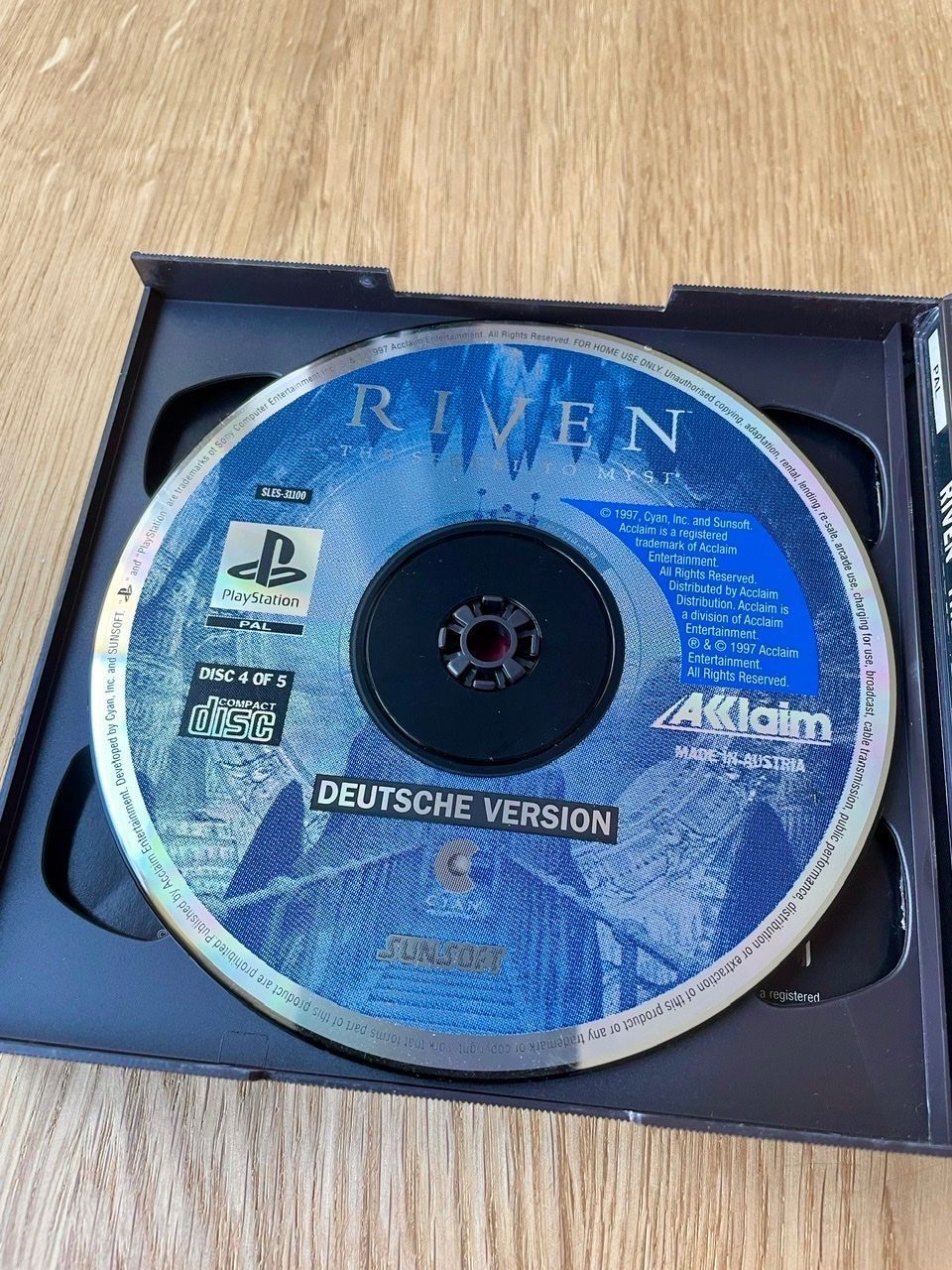 Sony Spiele: Riven PS1 PSX – Gebraucht aus Basel von ece2108 5
