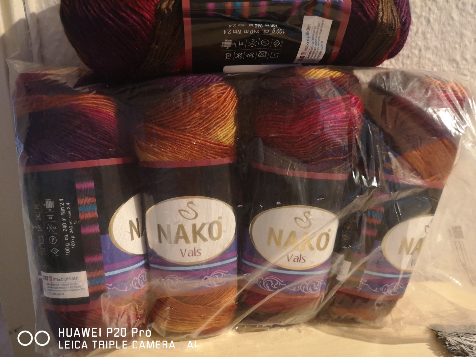 Lana: 5x100g Garn – Nuovo e nell'imballaggio originale da Frenkendorf venduto da DORU1