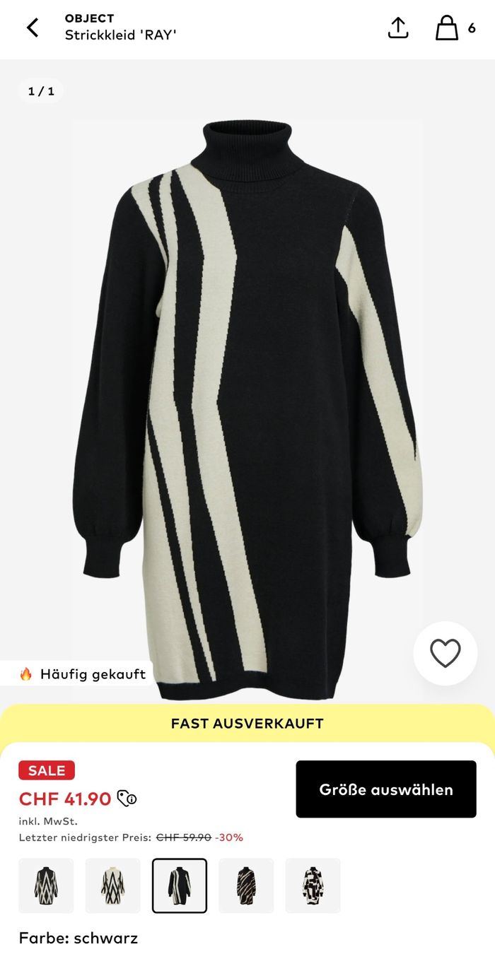 Vestiti: OBJECT Strickkleid 'RAY‘ – Nuovo (secondo la descrizione) da Neerach venduto da irasan 1