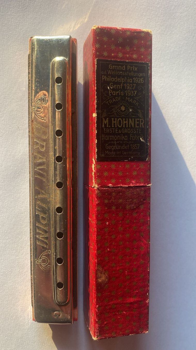 Hohner Strumenti musicali: Armonica "Bravi Alpini" M. Hohner vintage – Usato da Grono venduto da sab_f6hs 1