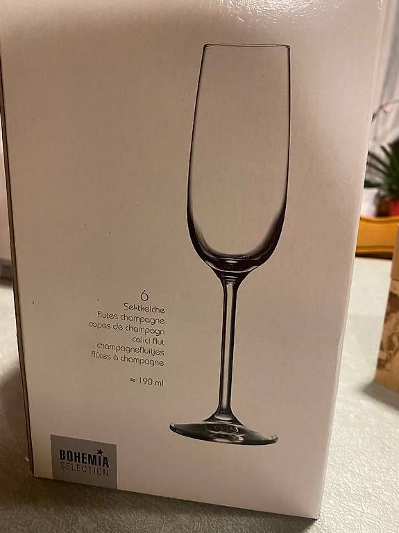 Gläser: Sektglas 18 Stk. NEU   – Neu und originalverpackt aus Unterentfelden von Djeran.b