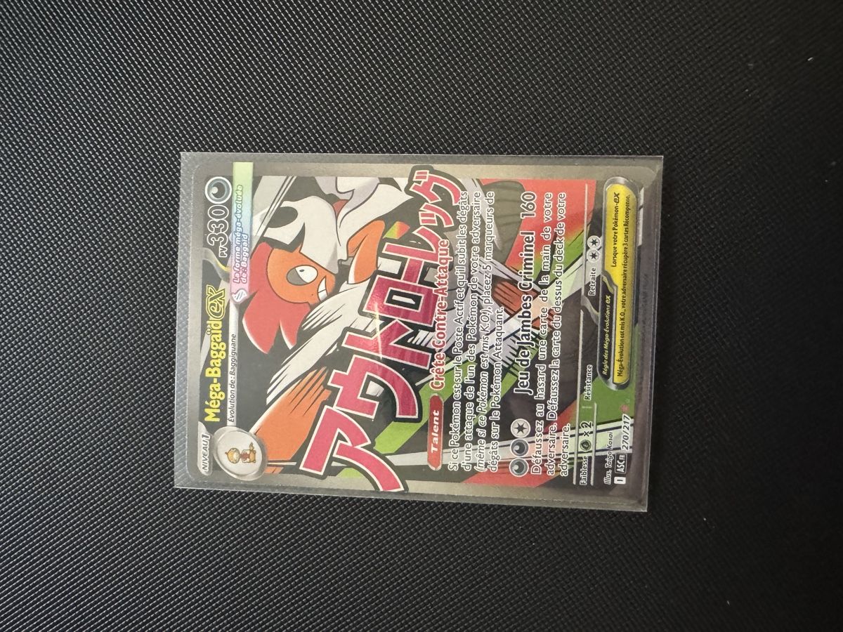 Pokémon Sammelbilder & Trading cards: Mega-baggaid ex NM FR 270/217 – Neu und originalverpackt aus Courtepin von cr7_jk98