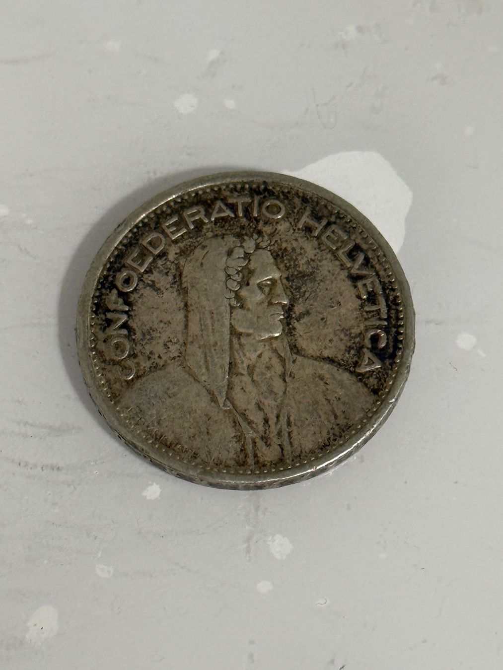 Alle Münzen: 5 Franken 1954  Silber – Gebraucht aus Wallisellen von SWISS_SILVER1 1