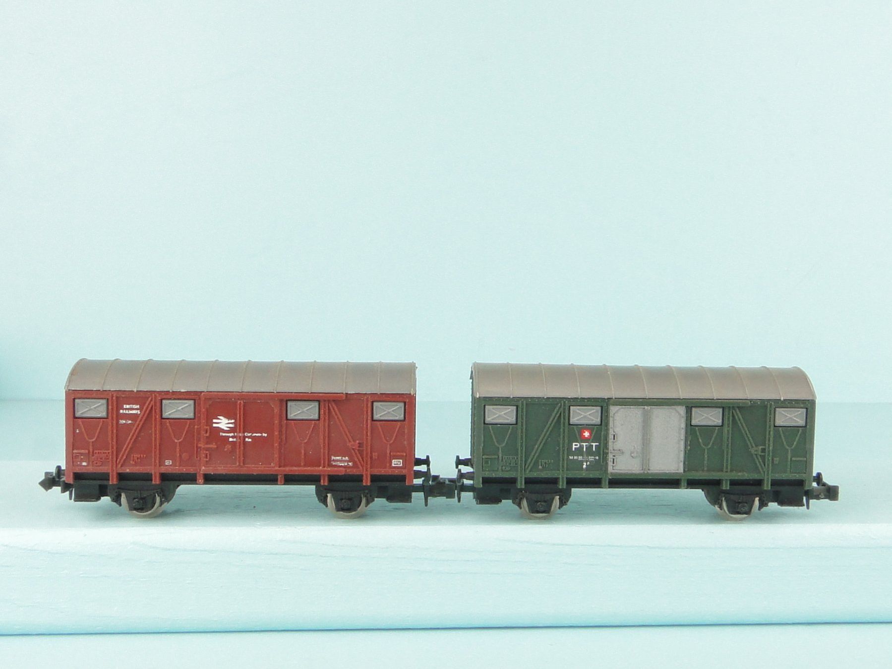 Lima Modellini di ferrovie: LIMA Spur N 4 Güterwagen – Usato da Bülach venduto da cann11 2