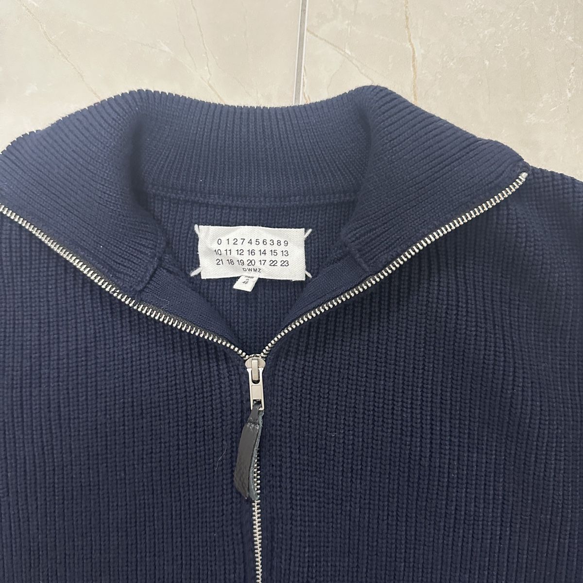 Maison Margiela Giacche: MM Strickjacke dunkelblau Grösse 48 – Nuovo (secondo la descrizione) da Frenkendorf venduto da a_1999 1