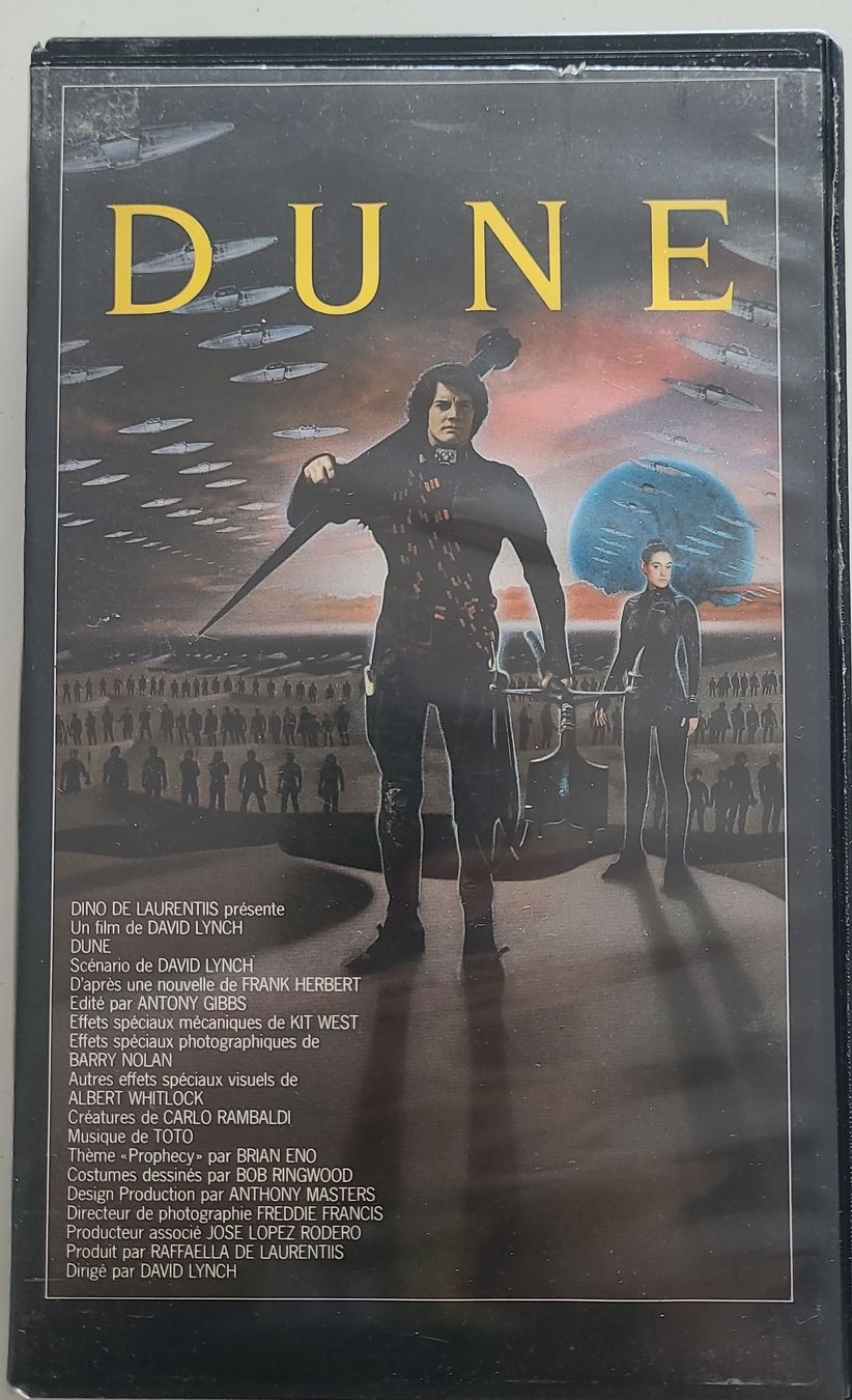 Tutti i VHS: Dune VHS - Film Culte de David Lynch – Usato da Morges venduto da PascRoch