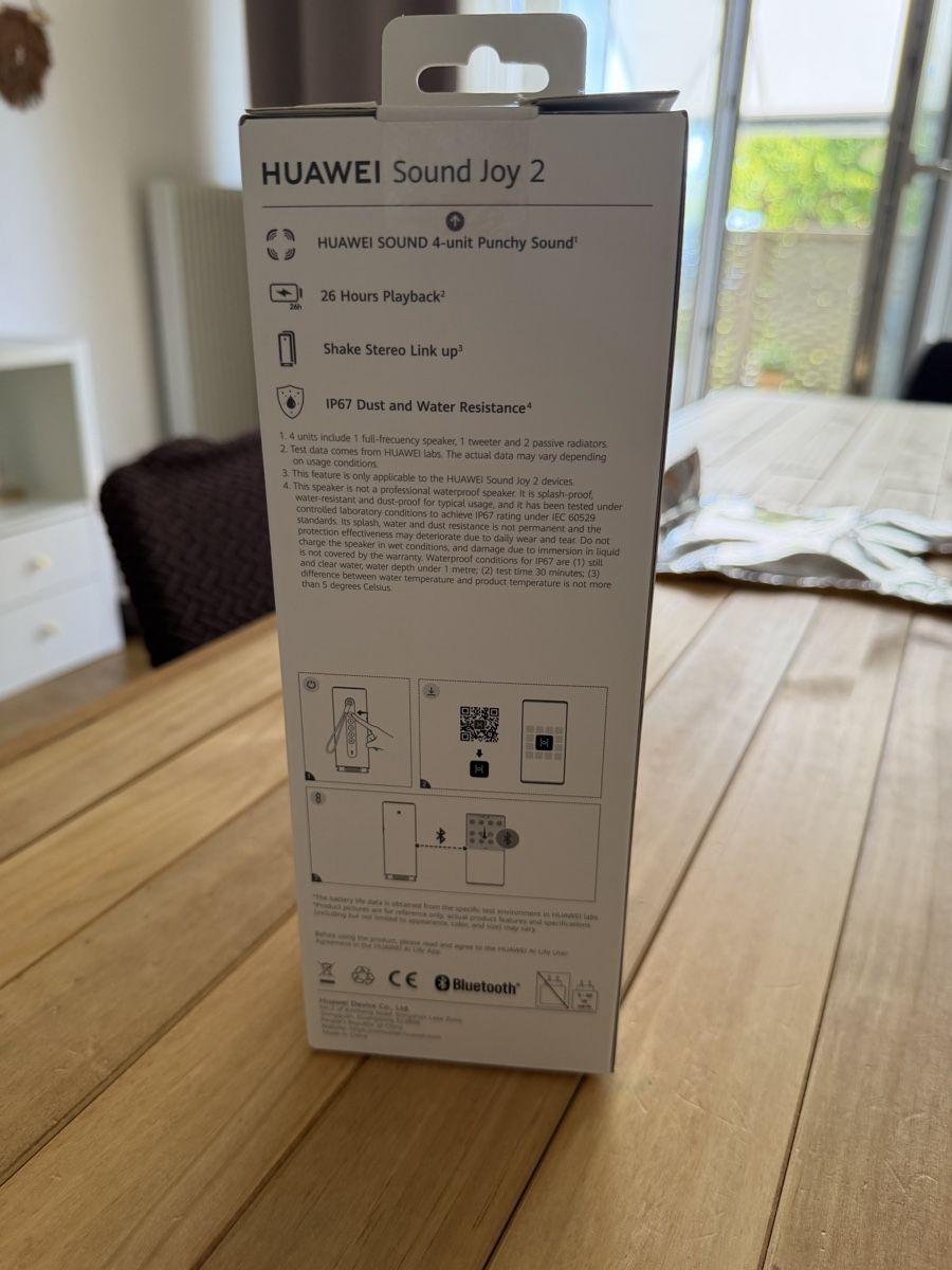 Huawei Casse acustiche: Enceinte Bluetooth Huawei Sound Joy 2 – Nuovo e nell'imballaggio originale da Prilly venduto da R41MUND0 1