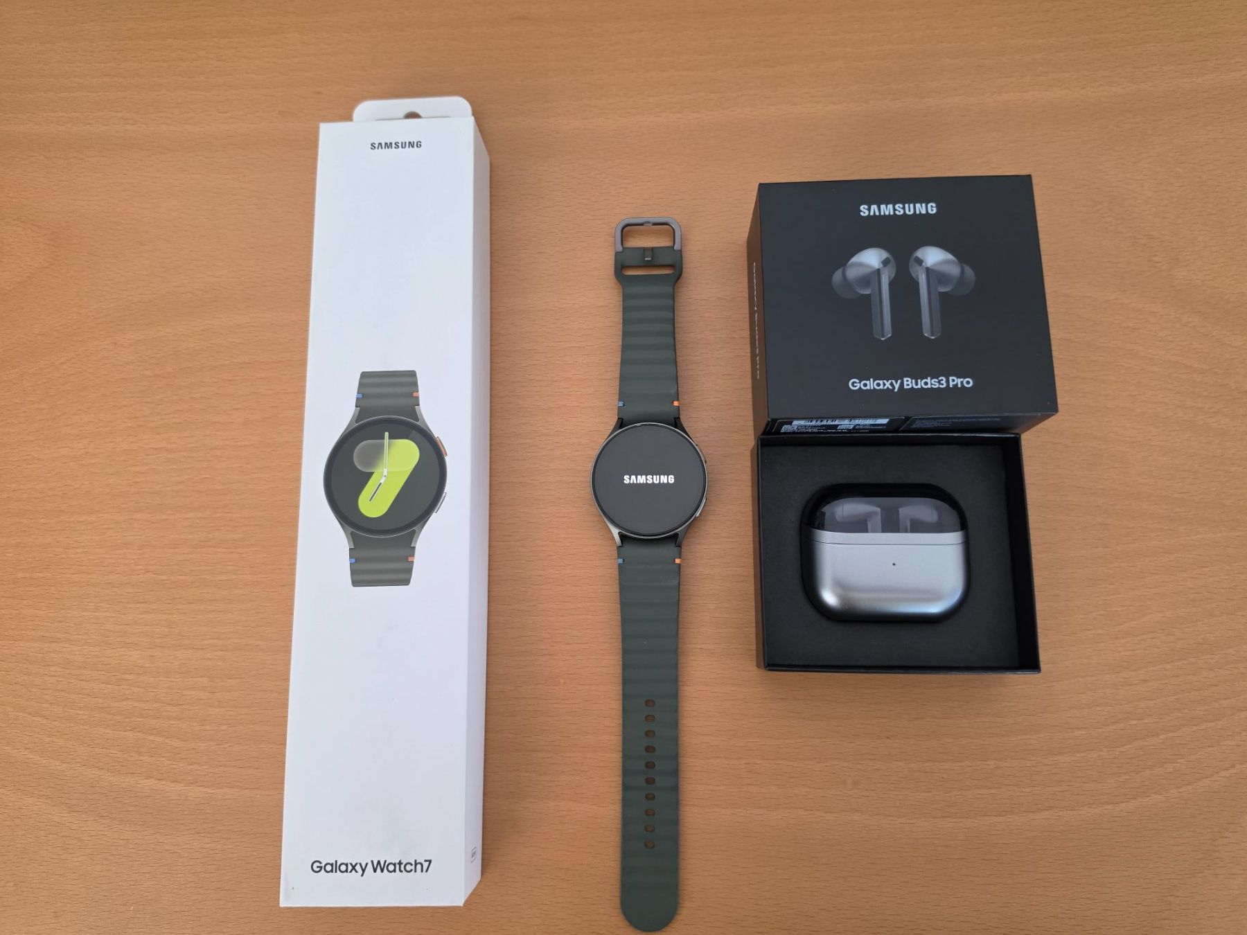 Samsung Smartwatch: Samsung Galaxy Watch7 & Samsung Buds3 Pro – Gebraucht aus Lengnau BE von MF2543