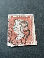 One Penny red 1841, Platte 34