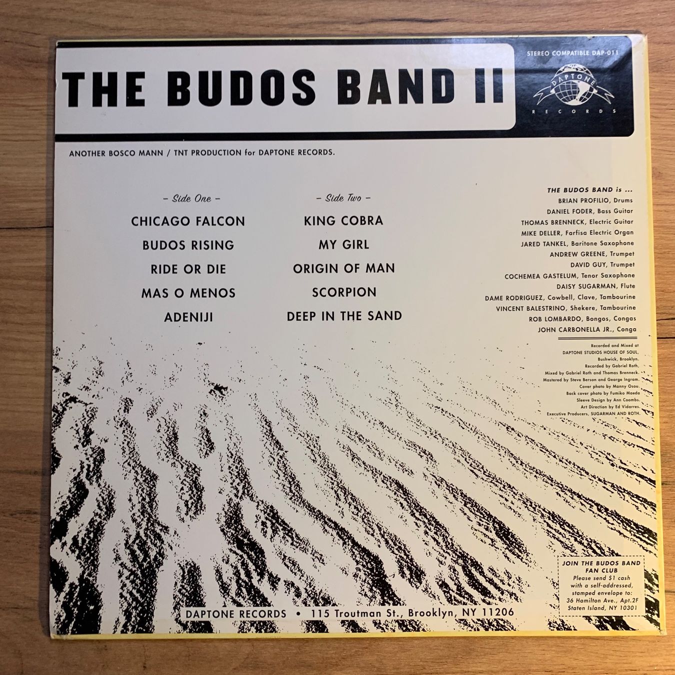 Dischi in vinile: THE BUDOS BAND II ...OG US 2007...VG/VG+ – Usato da Gals venduto da Diskopatshop 1