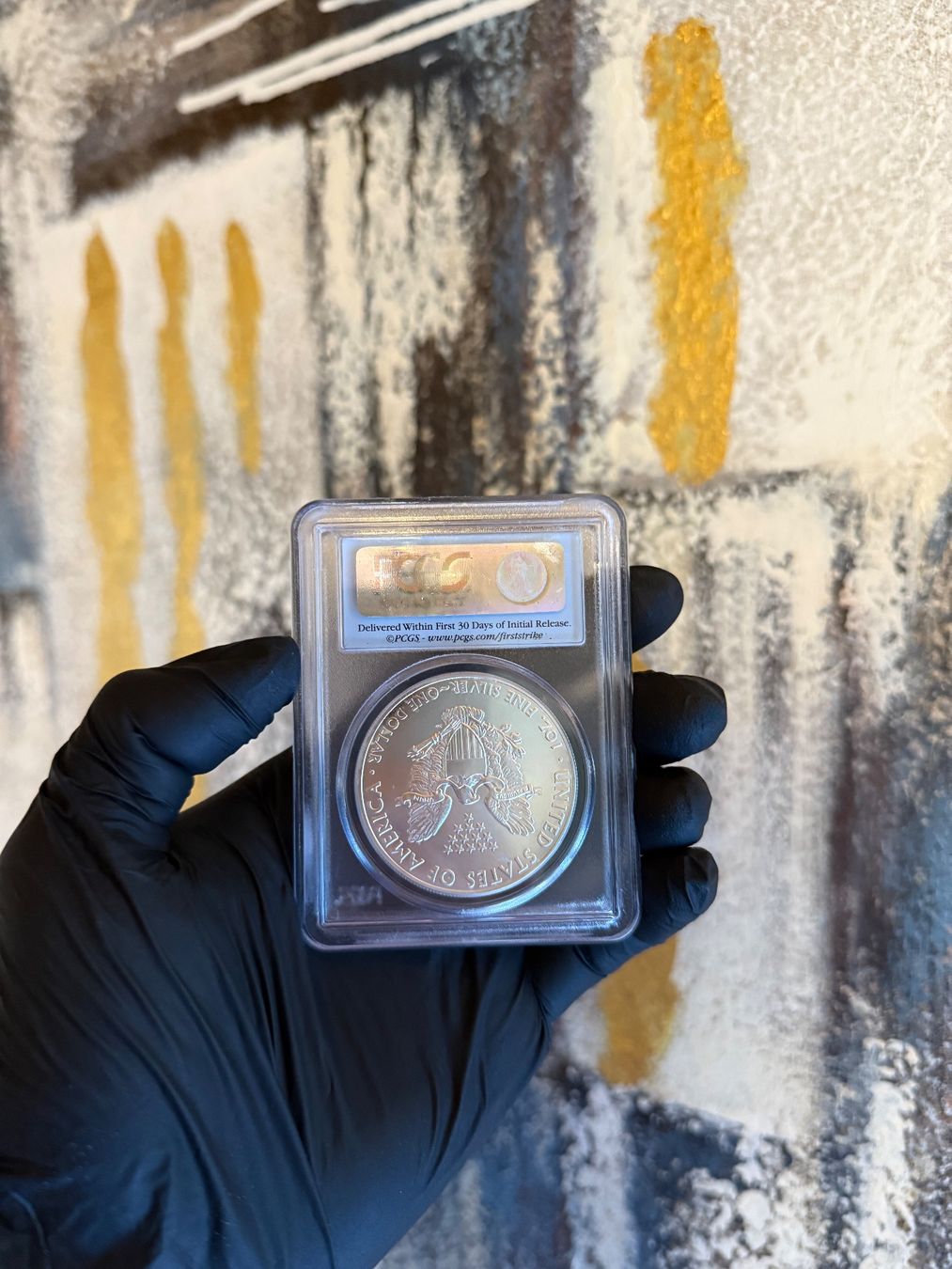 Tutti le monete: American Eagle Silbermünze 2011 PCGS MS70 FirstStrike – Usato da Reichenburg venduto da DELLON 1