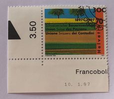 CH Briefmarken Stempel 