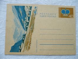 FL 1976 1 Postkarte "Steg Triesenberg" LBK 79a ungebr.