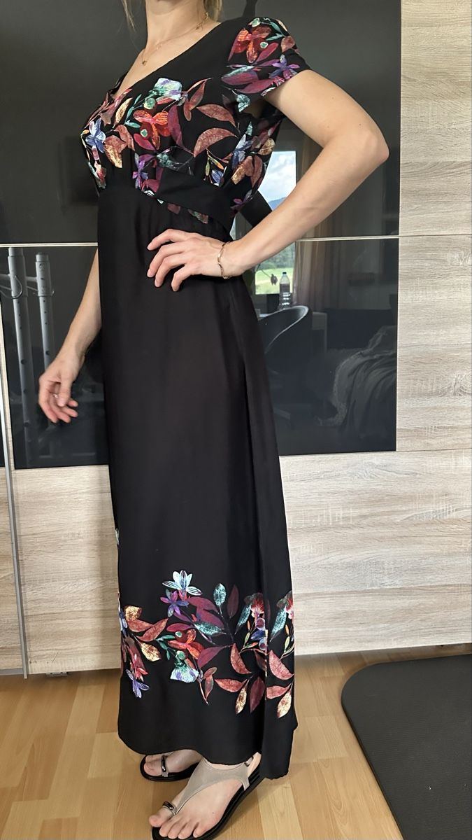 Vestiti: Robe longue viscose noire taille 38/ S neuf – Nuovo (secondo la descrizione) da Vuippens venduto da ale_6gkb 2