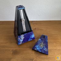 Wittner Metronom 801M Blau Marmoriert Glocke