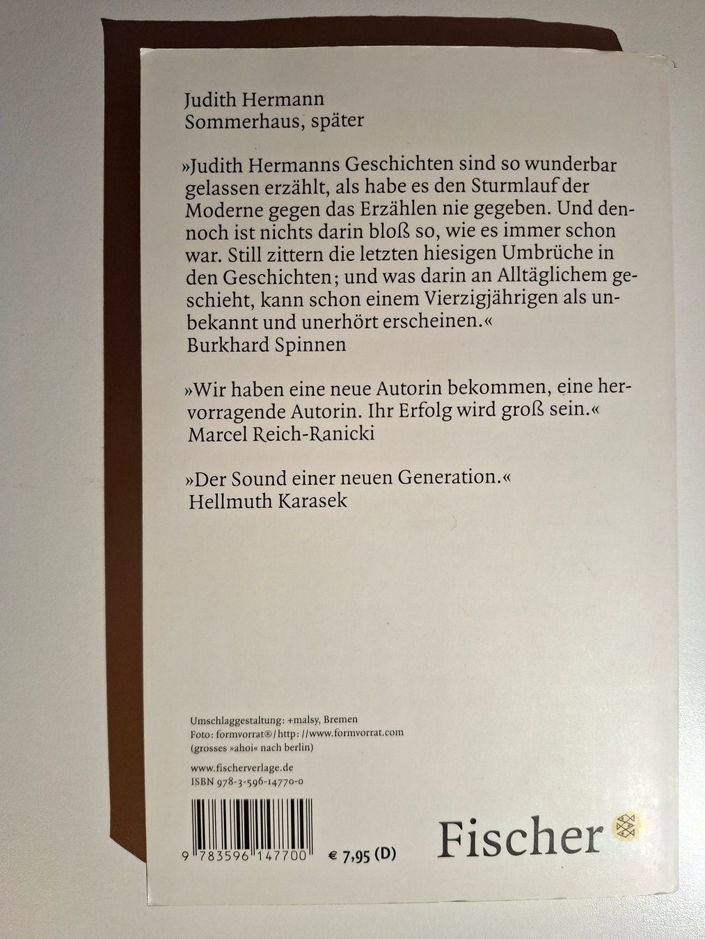 Libri: Judith Hermann: Sommerhaus, später – Usato da Dietikon venduto da Buchantiqdietikon 1