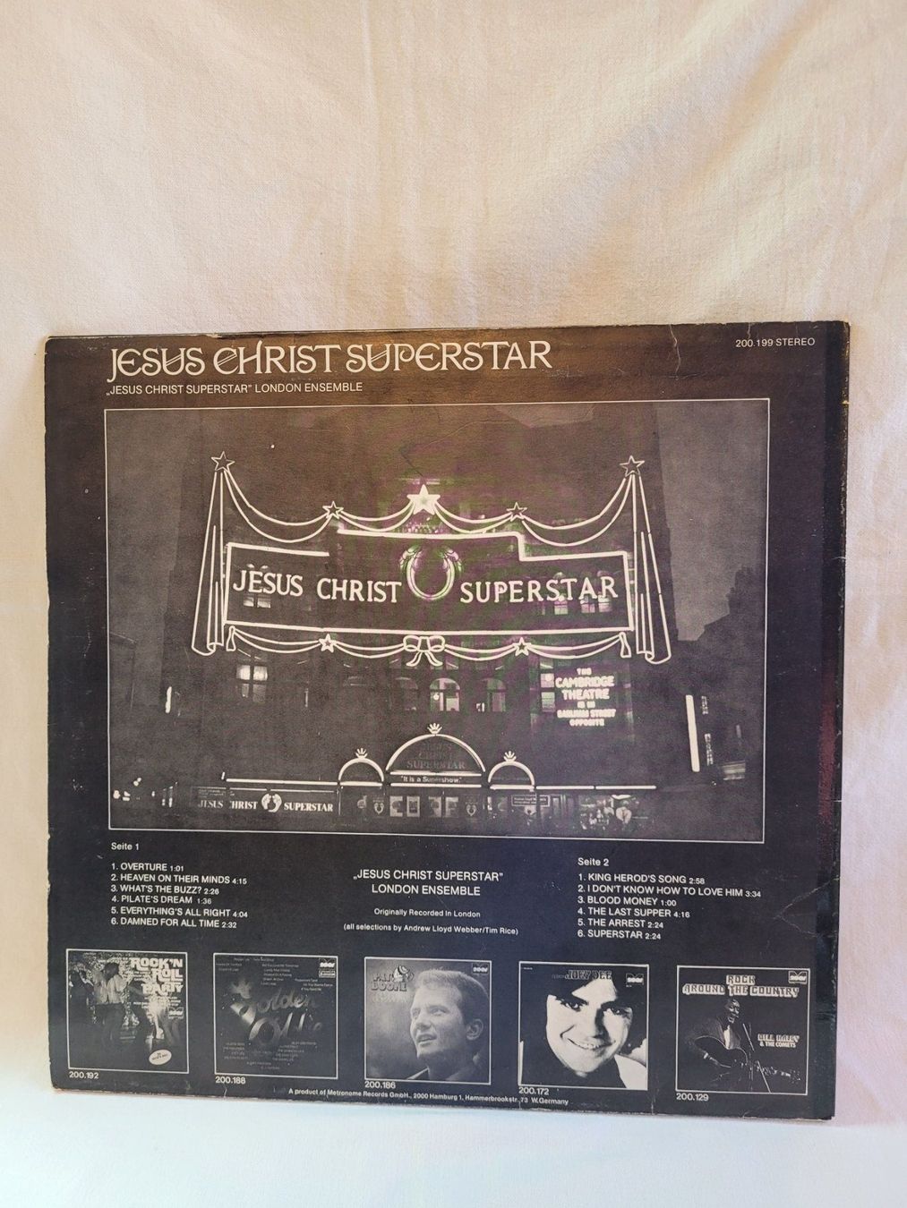 Schallplatten: Vinyle Jesus Christ Superstar London Ensemble – Gebraucht aus la Chaux-de-Fonds von Lampe 6