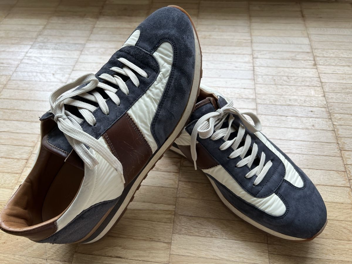 Herrenschuhe: NAVYBOOT Herren Leder Sneakers, Grösse 41 – Neu (gemäss Beschreibung) aus Kilchberg ZH von froschli0_0 1